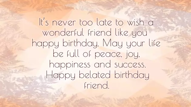 Birthday Wishes For Friends