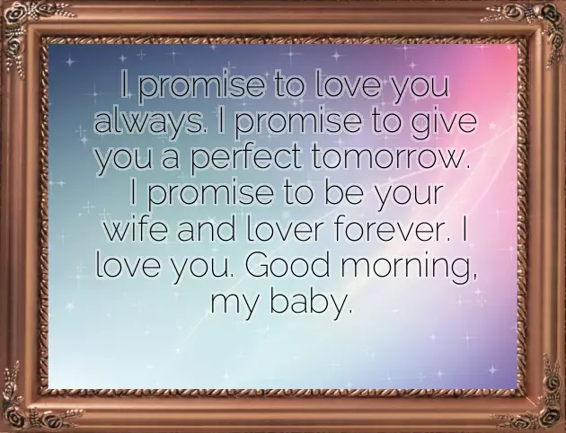 Lovely Good Morning Message For Husband