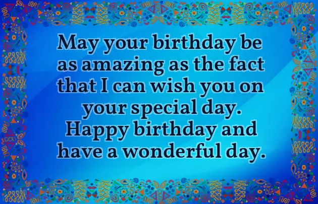 A Birthday Wishes For Myself