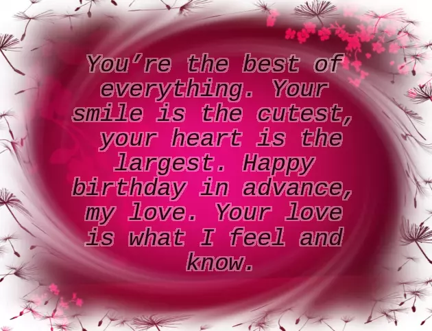 Happy Birthday In Advance To My Sister Happy Birthday In Advance To My Sister