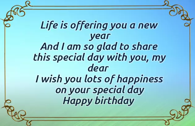 Birthday Sms To A Girlfriend