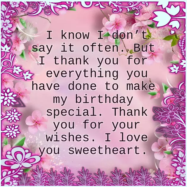 Birthday To My Girlfriend