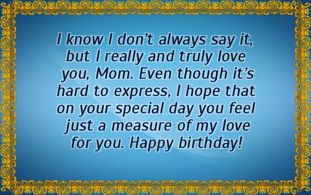 Happy Birthday Words To Me