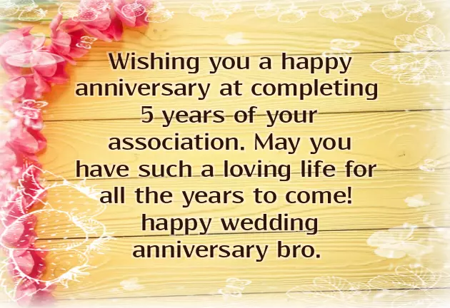 Happy Anniversary Wishes For Brother And Bhabhi