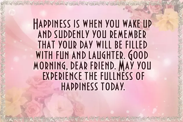 Morning Message For Bestie Morning Message For Bestie