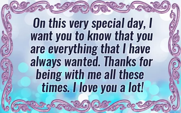 Second Anniversary Wishes For Hubby