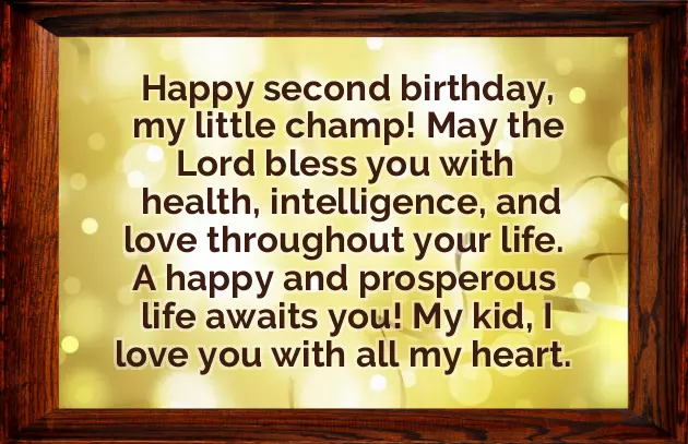 2 Years Son Birthday Wishes 2 Years Son Birthday Wishes