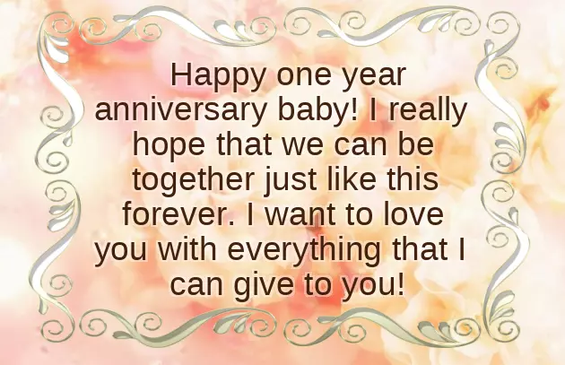 First Anniversary Quotes For Boyfriend