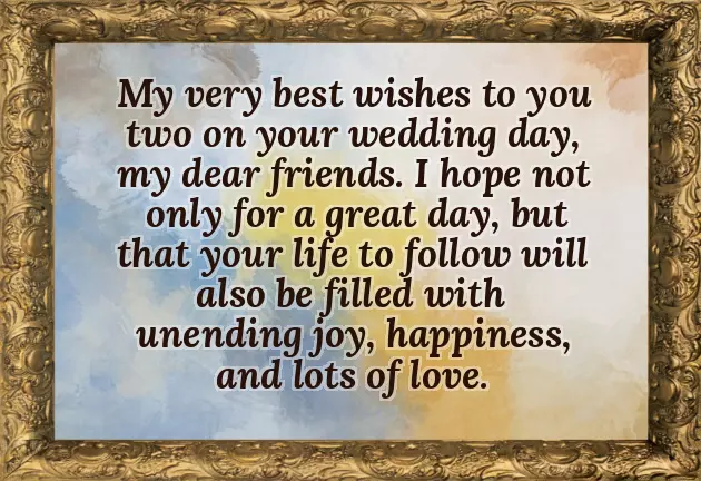 Congratulations For Wedding Friend Congratulations For Wedding Friend