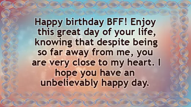 Bday Wishes For Female Best Friend