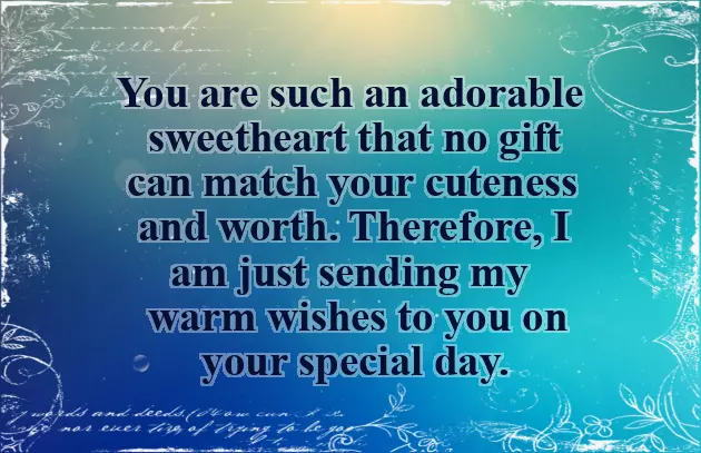 Birthday Congratulations Letter