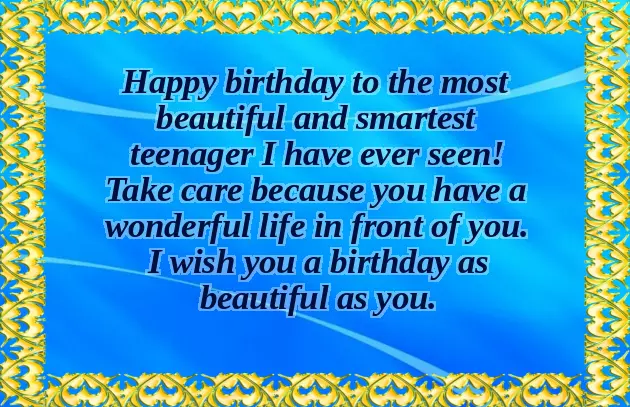 Birthday Wishes For A 14 Year Old Girl Birthday Wishes For A 14 Year Old Girl