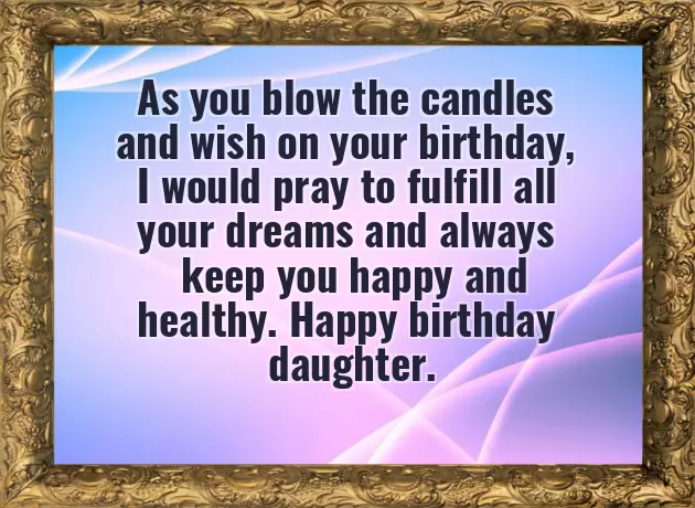 Birthday Wishes For 8 Year Old Daughter From Mom