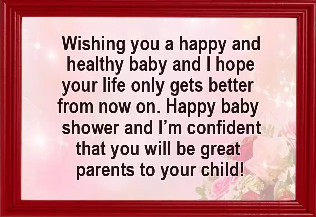 Congratulations Baby Shower Boy