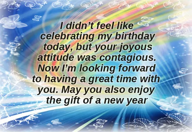 Thank You Messages For A Birthday Wishes