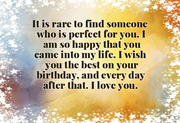 Birthday Wishes To Boyfriend Romantic