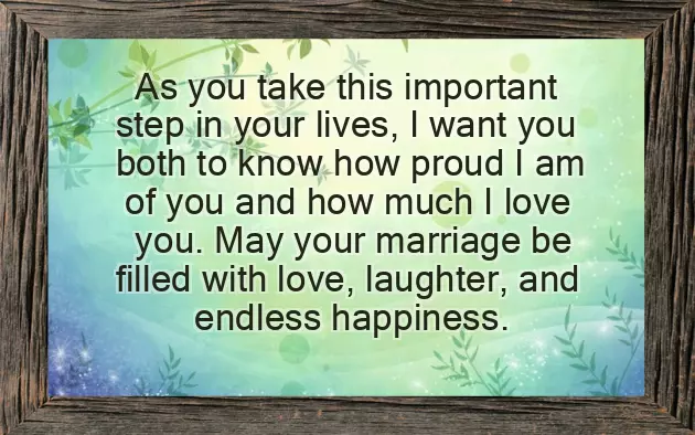 Wedding Wishes For Son And Daughter In Law