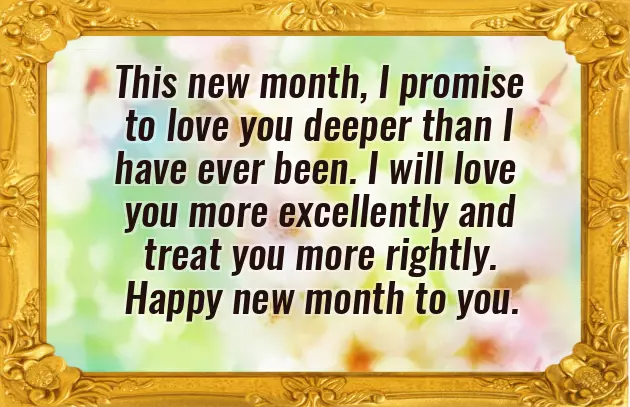 Happy New Month Baby