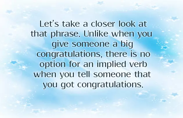 Huge Congrats Huge Congrats