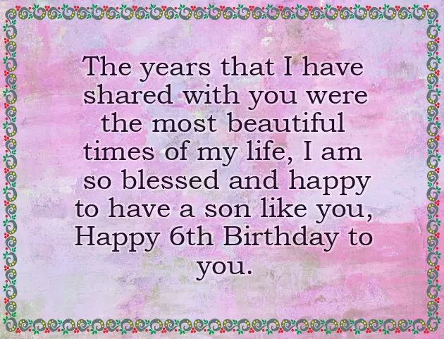 6Th Birthday Wishes For Granddaughter