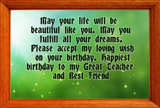 Best Birthday Wishes For Female Teacher Best Birthday Wishes For Female Teacher