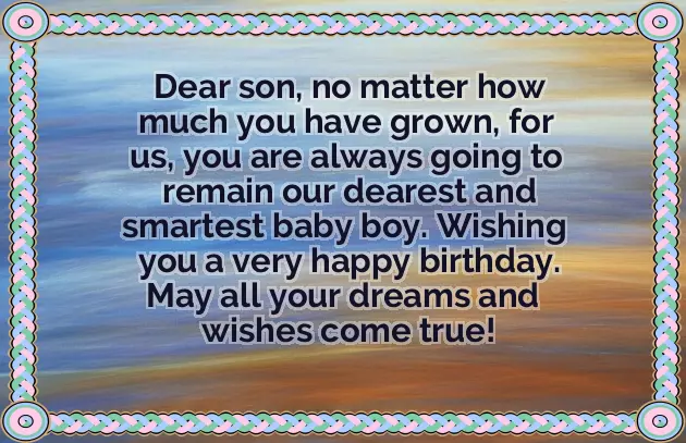Birthday Celebration Quotes For Son Birthday Celebration Quotes For Son