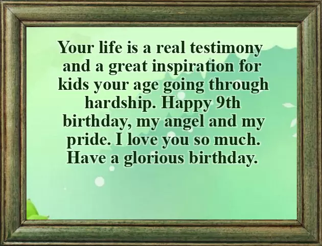 Birthday Wishes For Boy 9 Years Old Birthday Wishes For Boy 9 Years Old
