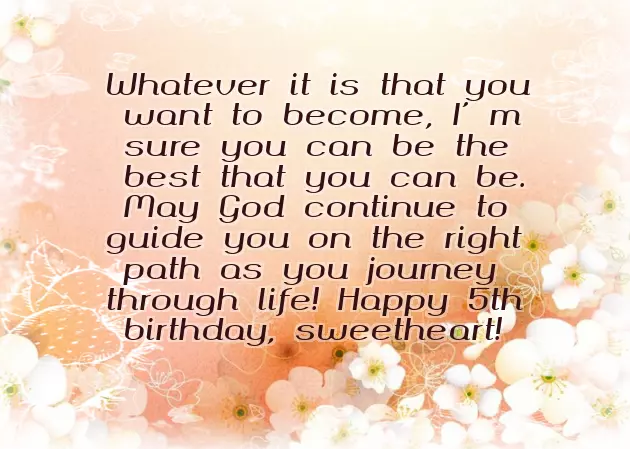 Happy Birthday 5 Year Old Boy