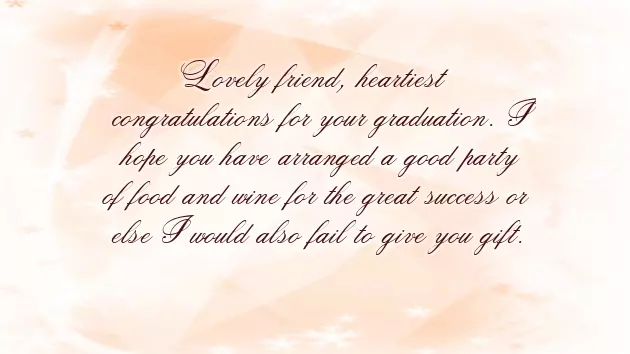 Graduation Letter To Friend Sample Graduation Letter To Friend Sample