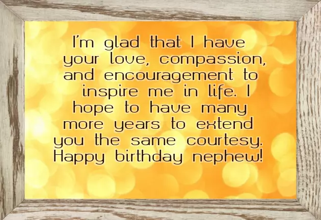 Happy Birthday Wishes Nephew