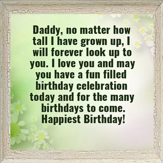 Simple Birthday Wishes To Dad Simple Birthday Wishes To Dad