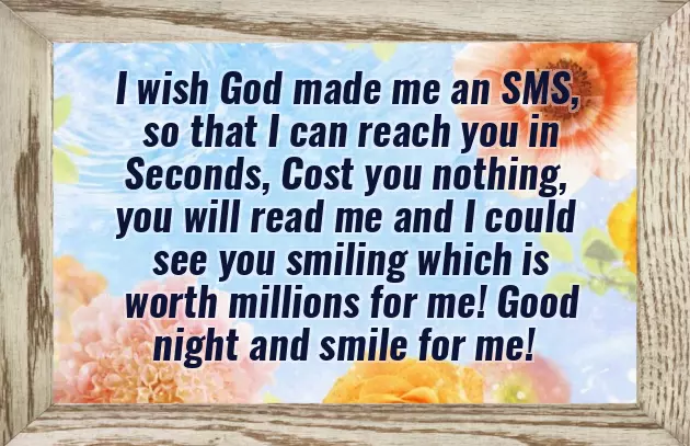 Wishes For A Good Night