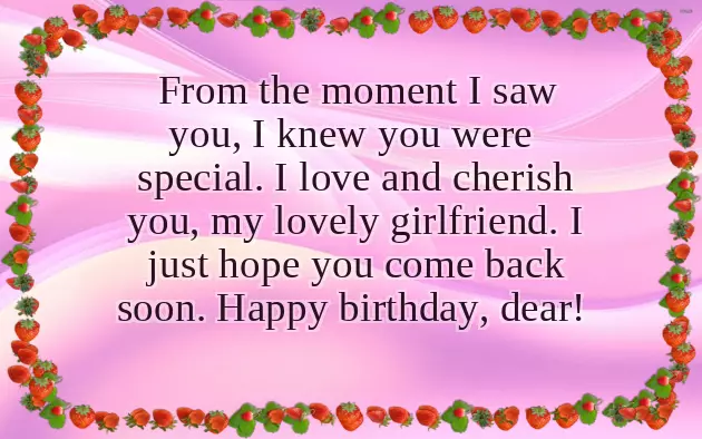 Happy Birthday Wish For Girlfriend Happy Birthday Wish For Girlfriend
