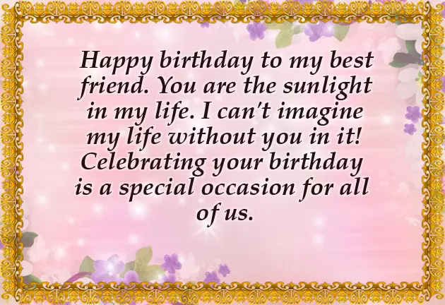 Happy Birthday Wishes To Best Friend Female Happy Birthday Wishes To Best Friend Female