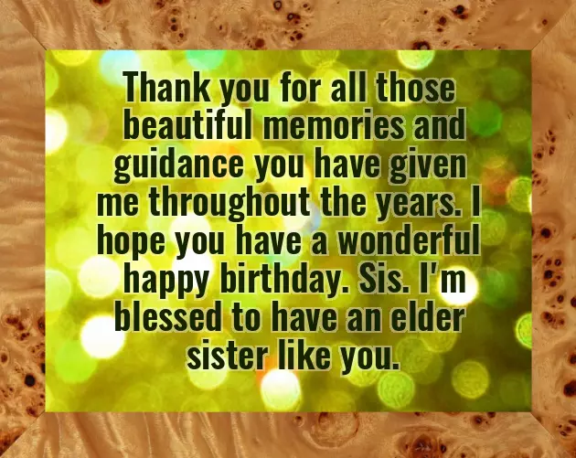 Special Birthday Wishes For Elder Sister Special Birthday Wishes For Elder Sister