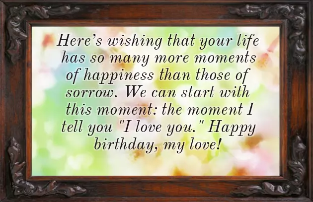 Happy Birthday For My Baby Girl