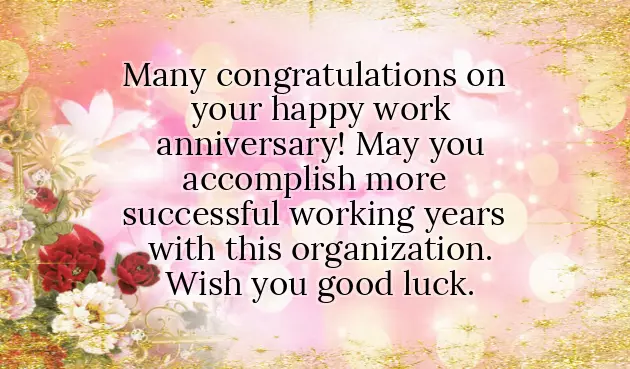 Work Milestone Congratulations Work Milestone Congratulations