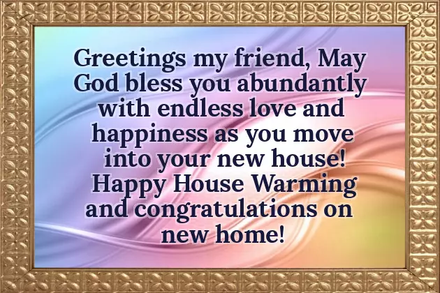 Congrats For New House Warming Congrats For New House Warming