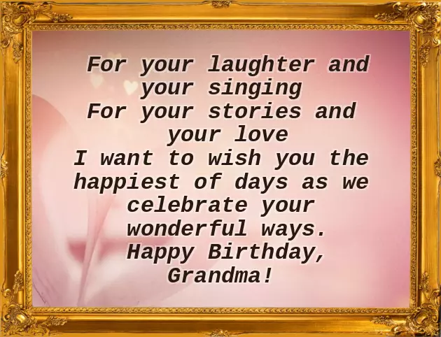 Happy Birthday Grandmother Quotes Happy Birthday Grandmother Quotes