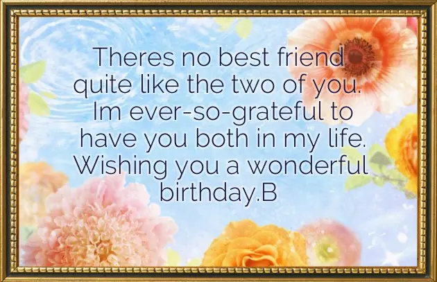 Birthday Wishes For Twins Girls Birthday Wishes For Twins Girls