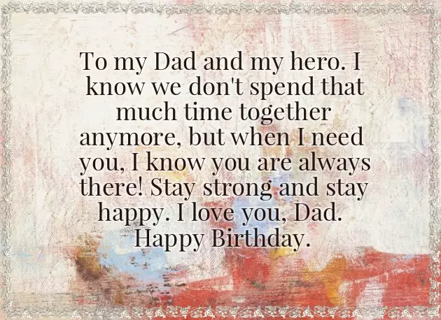 From Father To Daughter Birthday Wishes