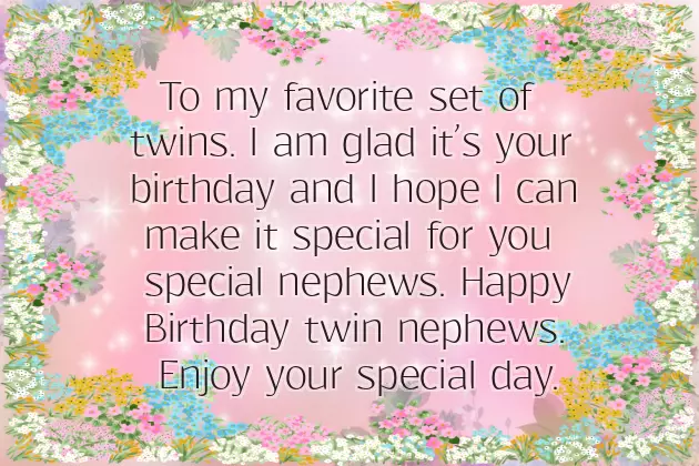 Birthday Wish For Nephew Boy