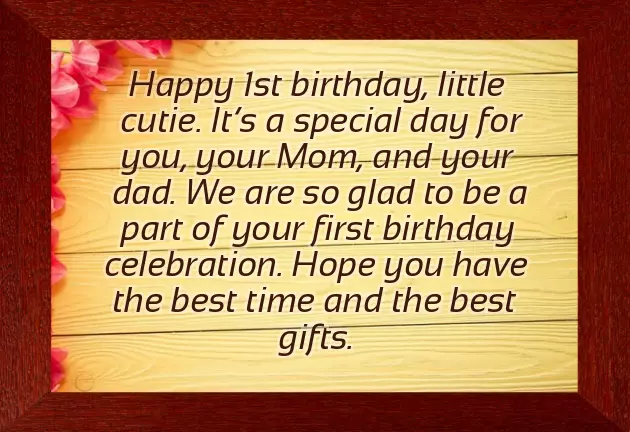 1St Birthday Quotes 1St Birthday Quotes