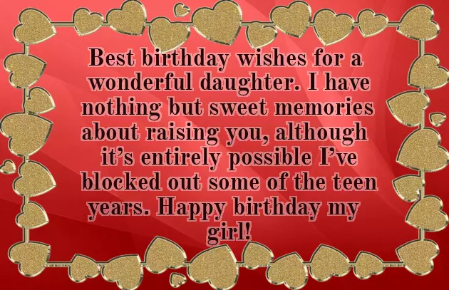 Wishes To My Daughter