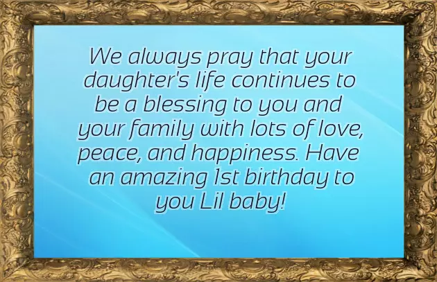 Birthday Wish For My Son First Birthday