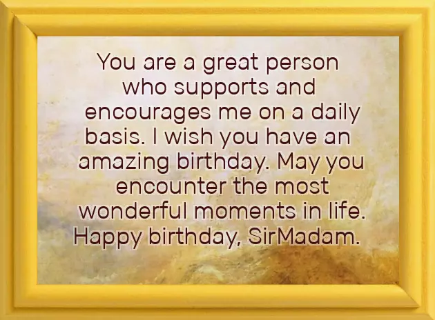 Warm Wishes Birthday