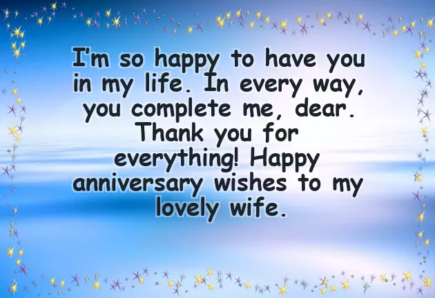 1St Wedding Anniversary Greetings