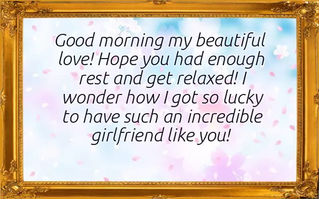Best Good Morning Message For Girlfriend