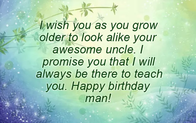 Birthday Wishes For My Little Cute Nephew