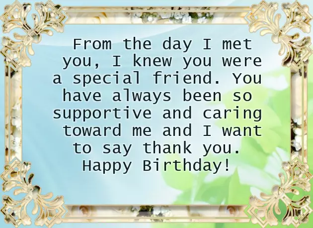 Birthday Greetings For Best Friend Female
